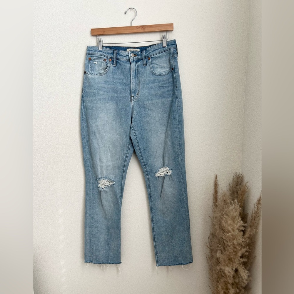 Madewell The Slim Boyfriend Jeans Medium Wash Denim Size 29